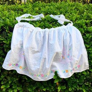 Vintage 1050s Cotton Half Apron​